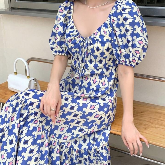 NWT Zara Printed Midi Dress - 3139/725 - Picture 14 of 16